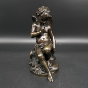 法国19世纪 全铜雕塑 小爱神 西洋雕塑 欧洲雕塑